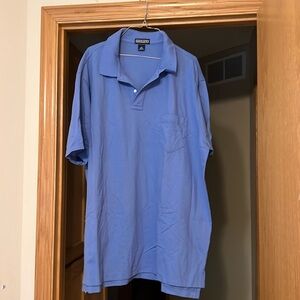 Men’s Lands End XXL 100%cotton pocket polo